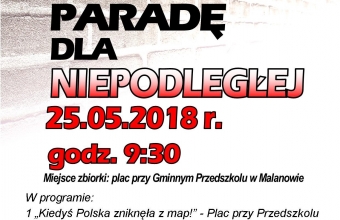 Parada dla Niepodleglej plakat